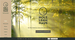 Desktop Screenshot of holz-lehm-haus.at