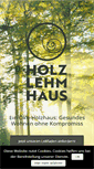 Mobile Screenshot of holz-lehm-haus.at